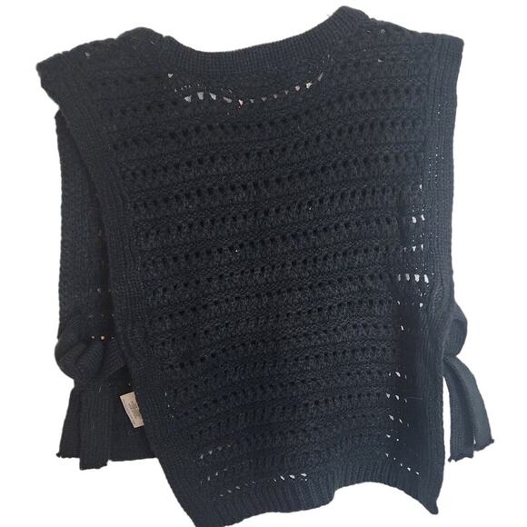 Pink Republic Open Knit Side Tie Top, NWT, Girls Small, 7/8 - Picture 5 of 5